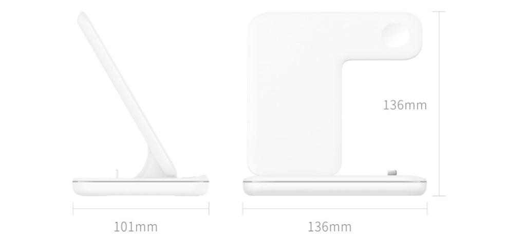Revolutionary 3-in-1 Wireless Charger Stand for Mobile Phones, Apple Watch, and Earbuds