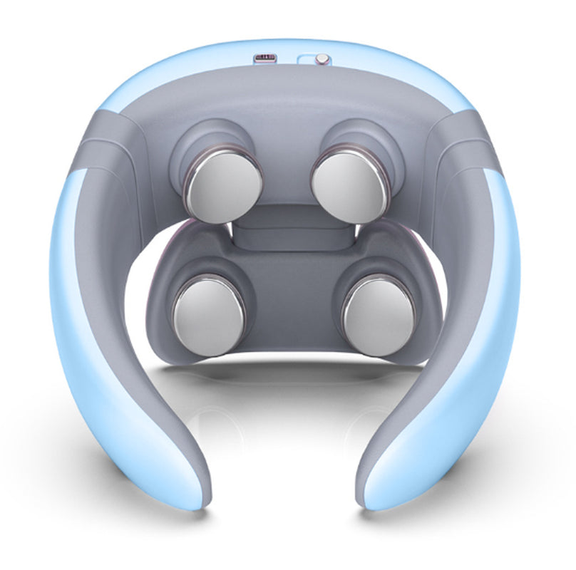 Revitalize Your Body with the Smart Electric Pulse Back and Neck Massager – 4 Heads for Ultimate Pain Relief and Relaxation