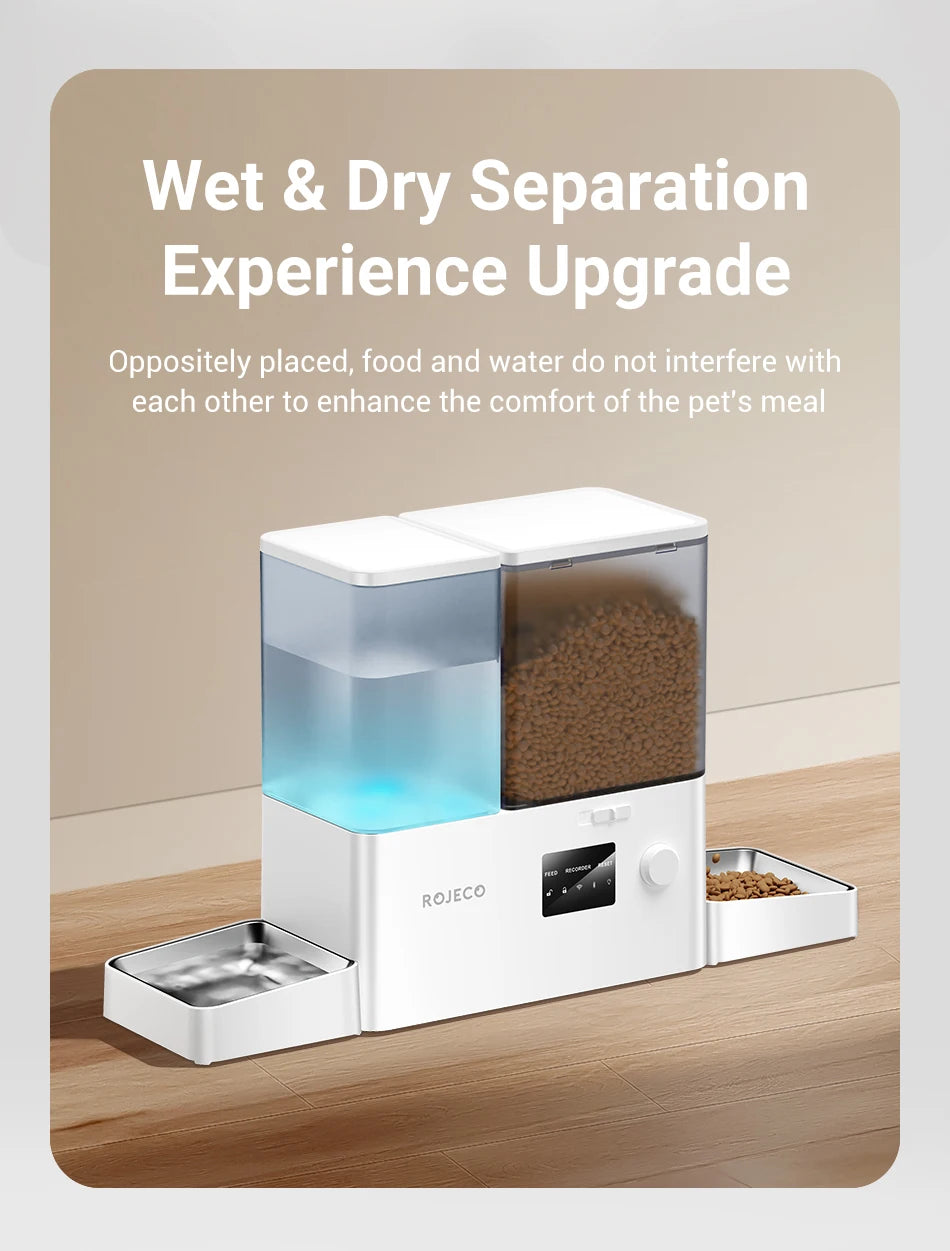 Smart Automatic Pet Feeder & Water Fountain