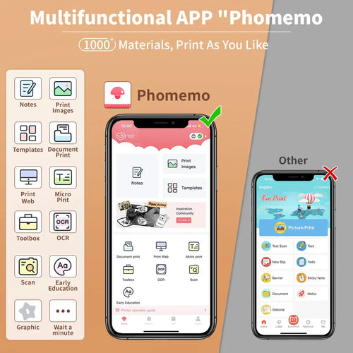 Mini Thermal Printer T02