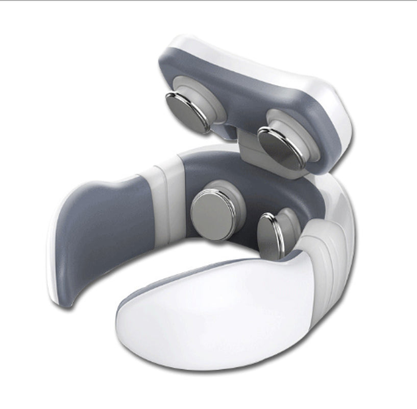 Revitalize Your Body with the Smart Electric Pulse Back and Neck Massager – 4 Heads for Ultimate Pain Relief and Relaxation
